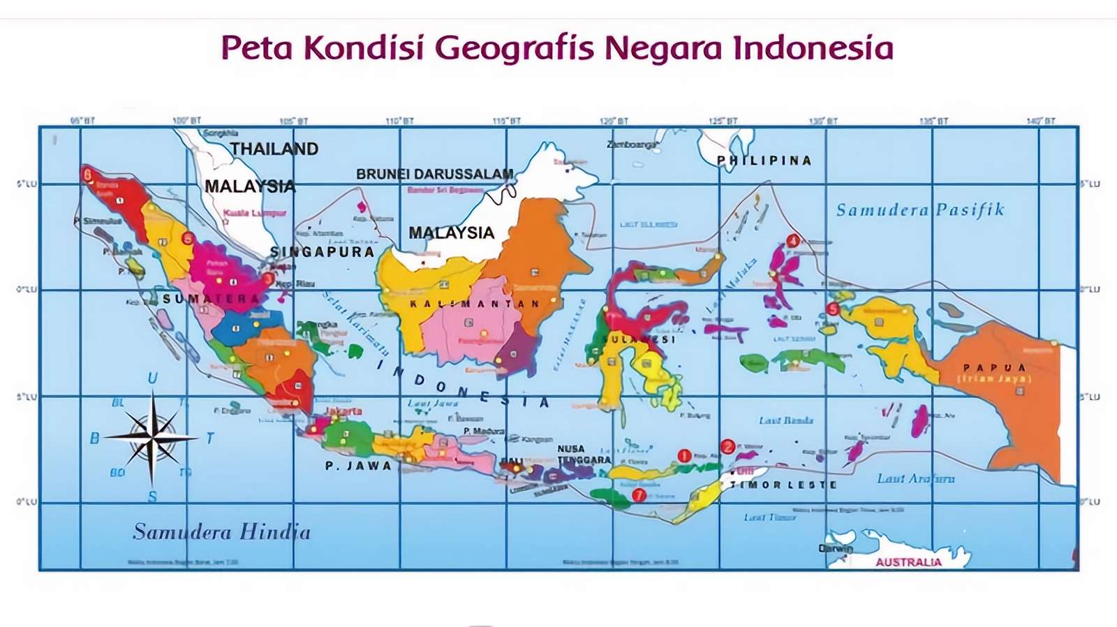 PETAインドネシア オンラインパズル
