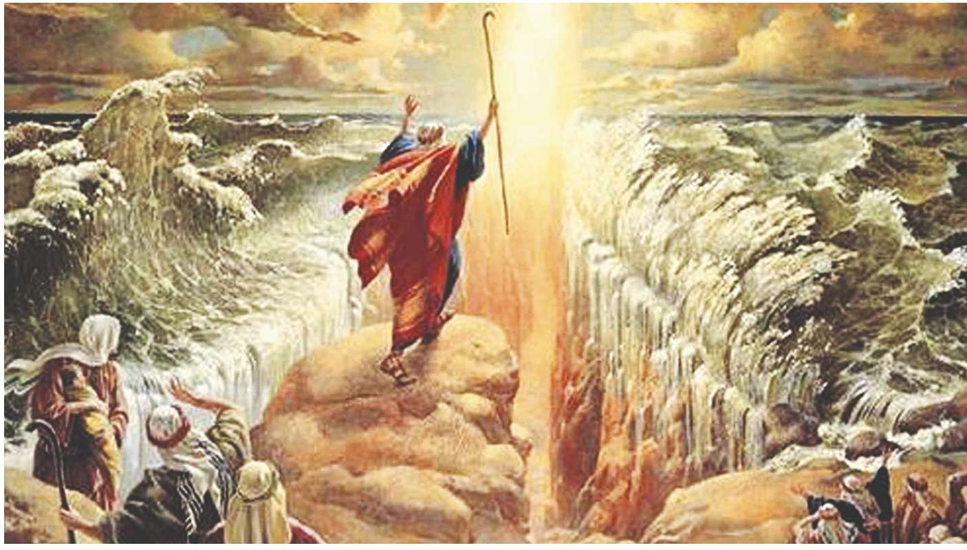 Moise și marea roșie puzzle online