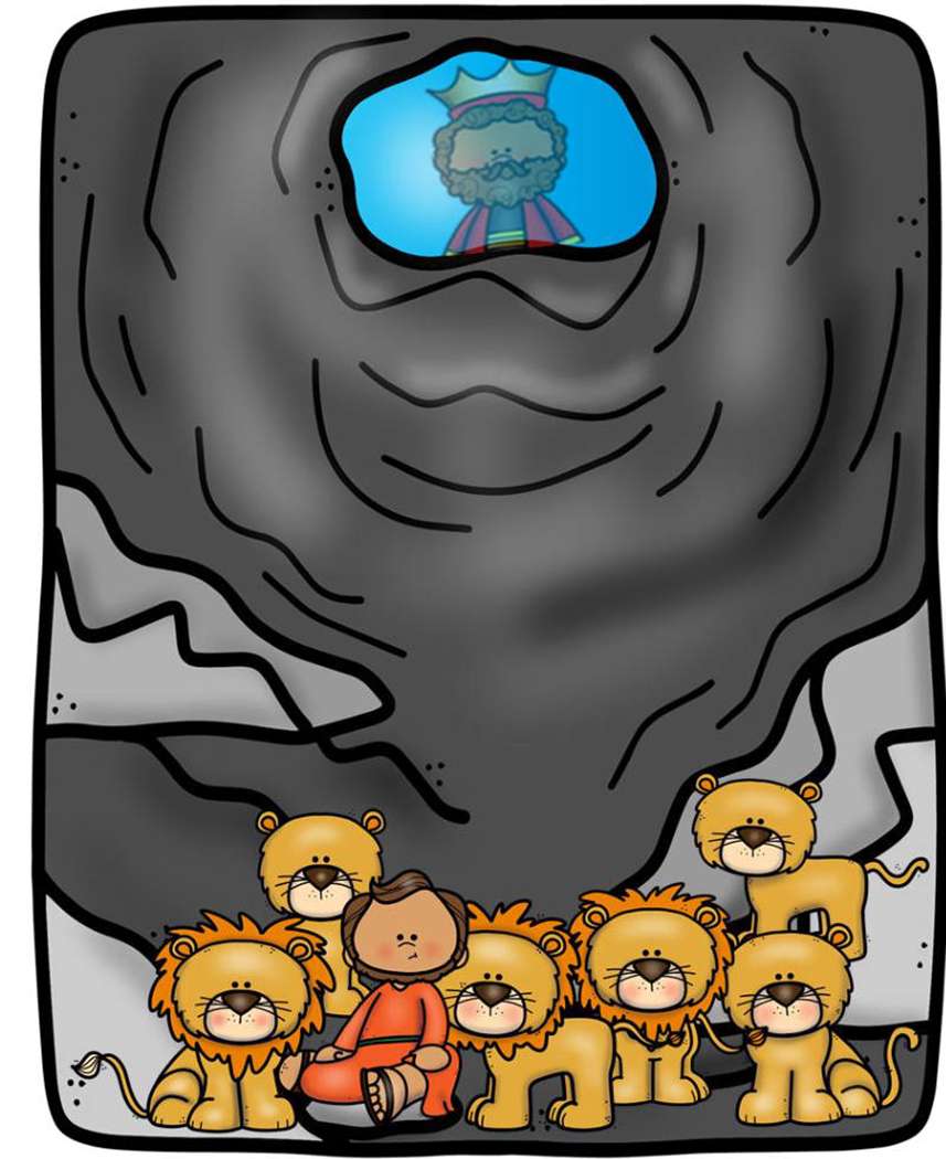 Daniel na cova dos leões puzzle online