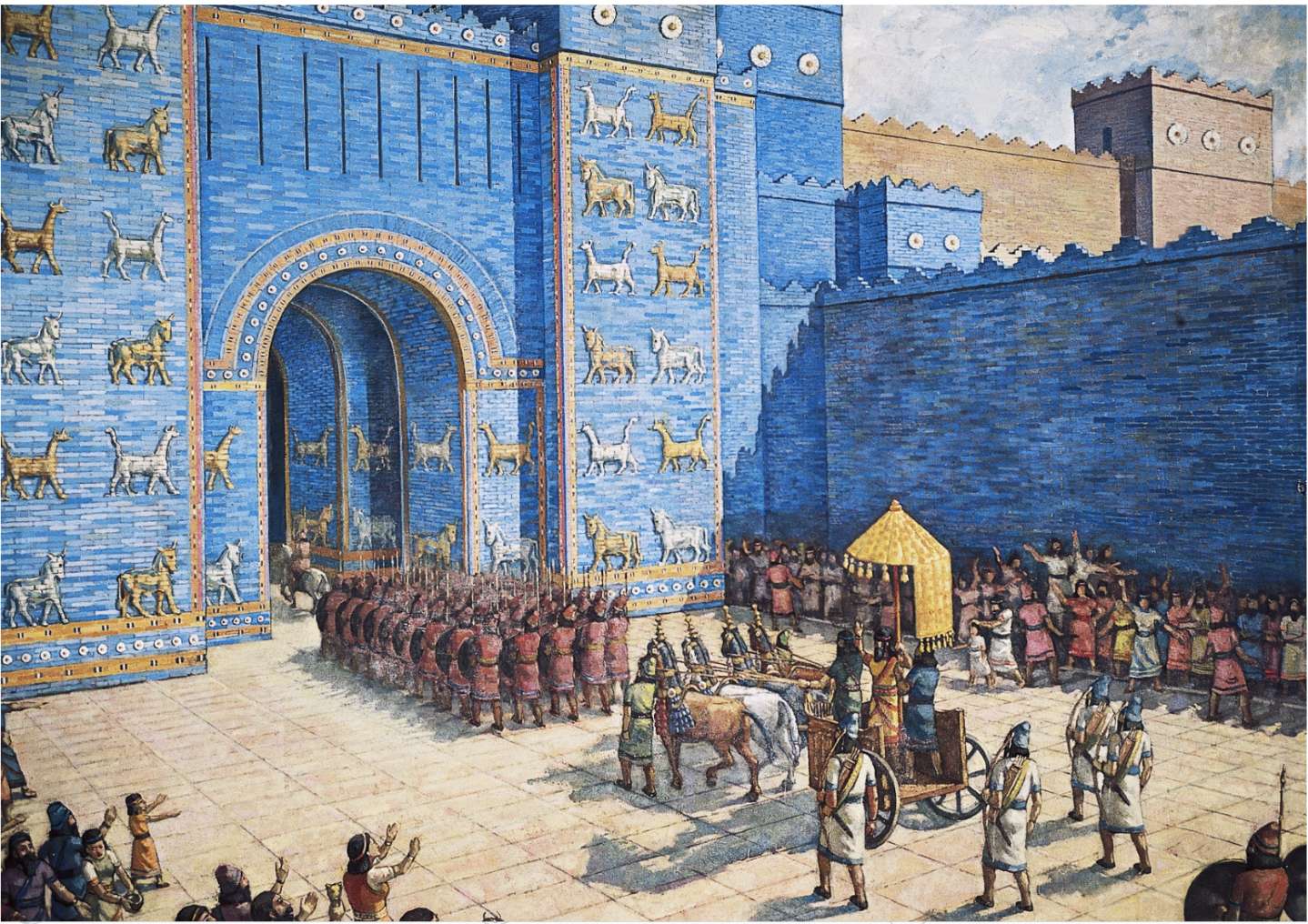 Velká zeď Mezopotámie puzzle online z fotografie