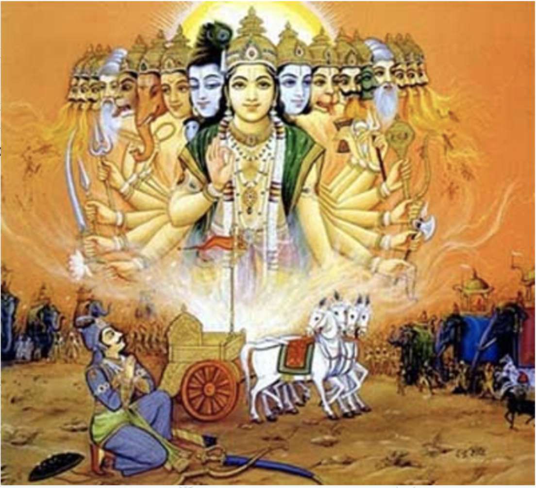 Indisk gudinna från det förflutna pussel online från foto