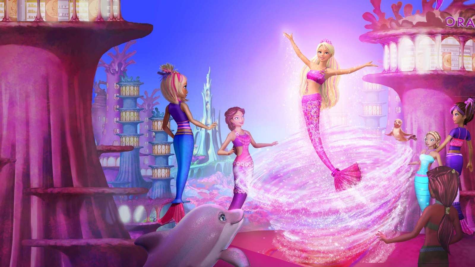 Barbie sjöjungfru saga Pussel online
