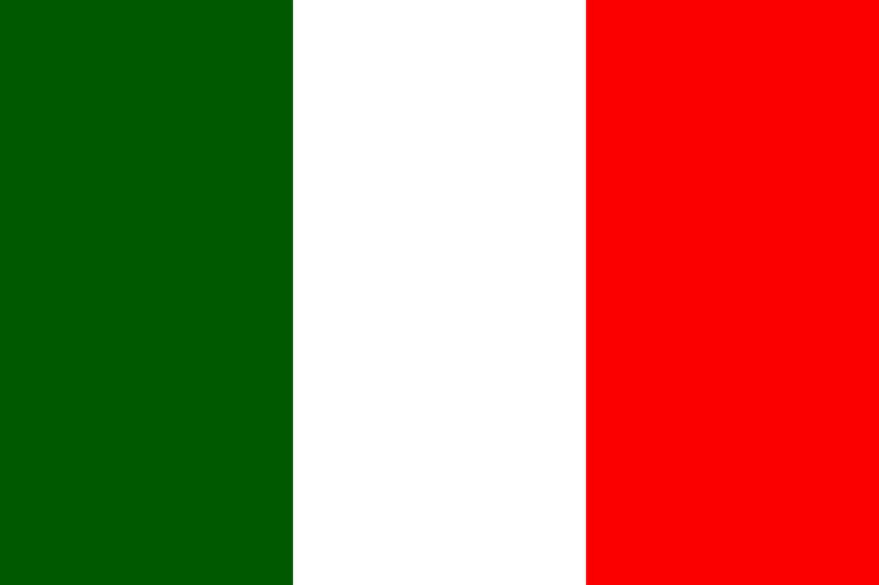 Italská vlajka online puzzle