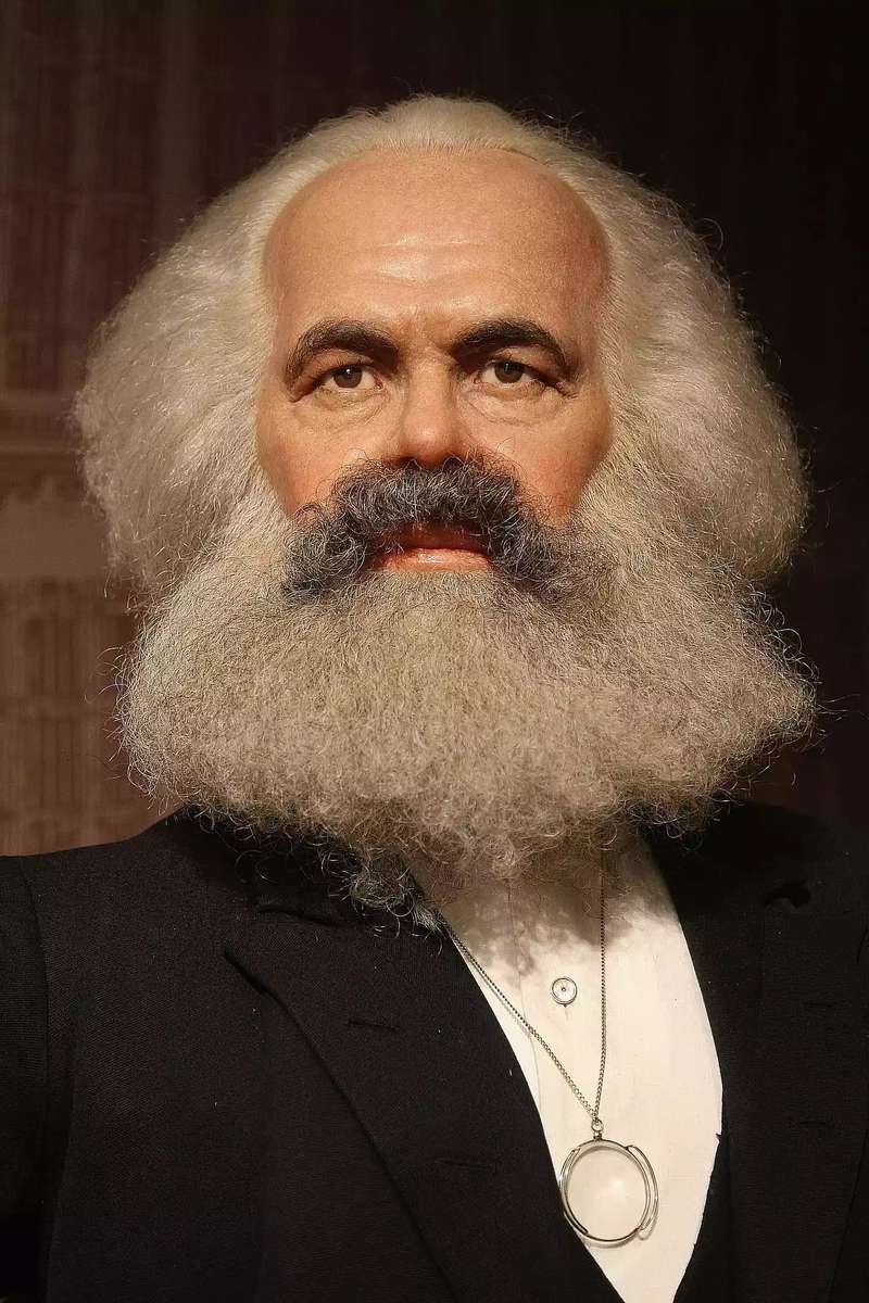 Karl Marx Online-Puzzle vom Foto