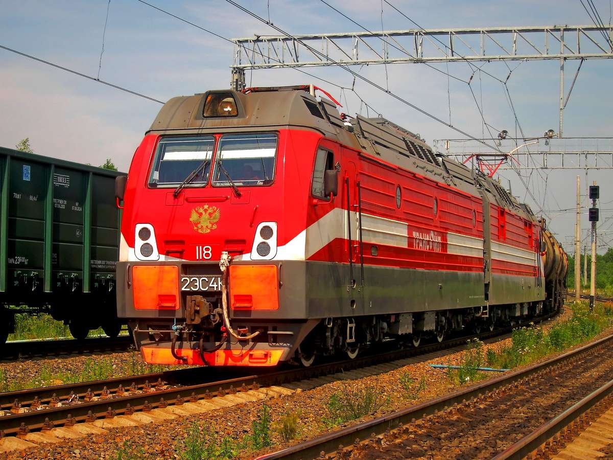 locomotiva elettrica 2ES4K-118 puzzle online