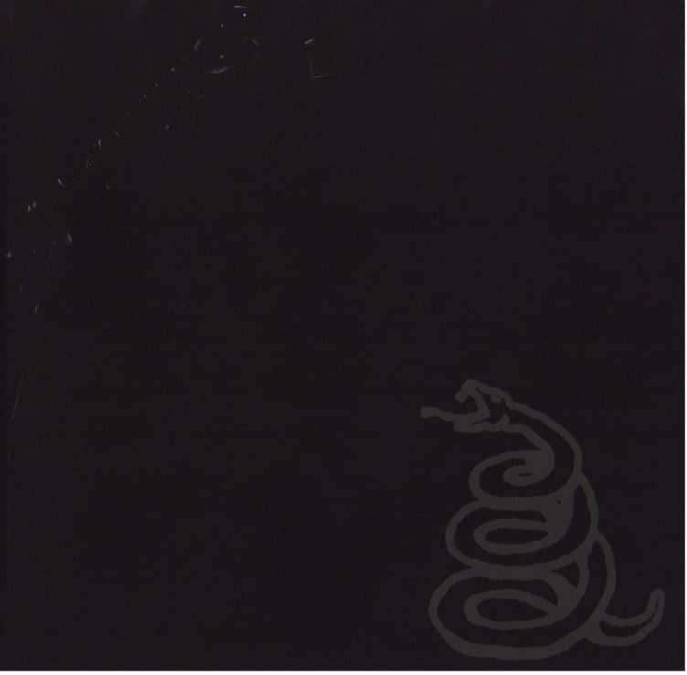 L'album Noir de Metallica puzzle en ligne à partir d'une photo