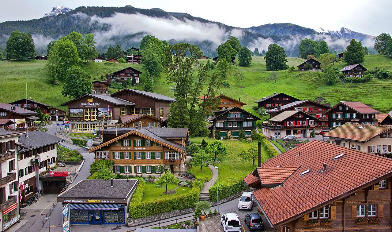 Svájc szépsége online puzzle