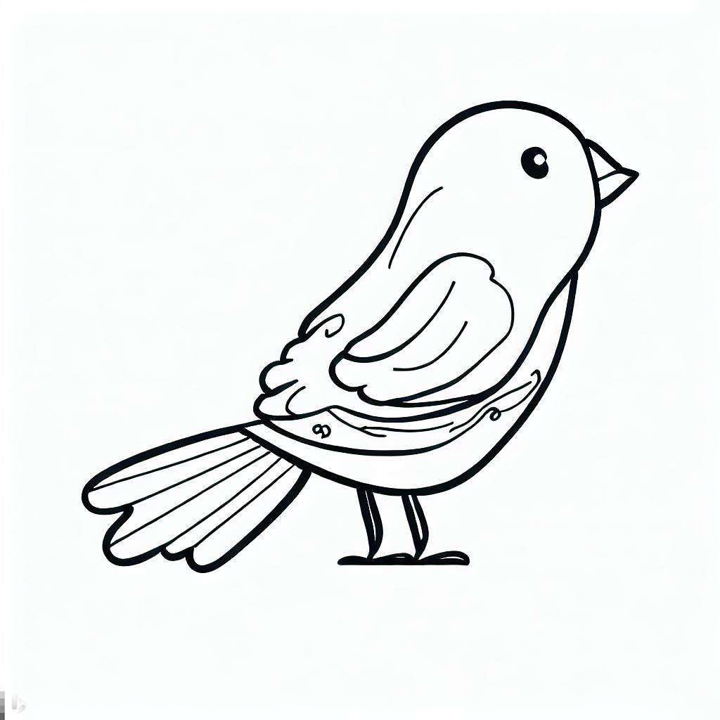 roztomilý pták online puzzle