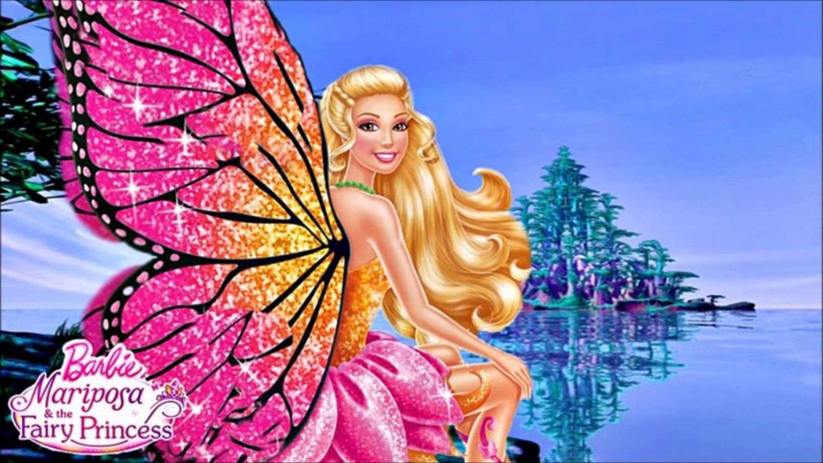 Barbie Mariposa Ipuzzle Pussel online