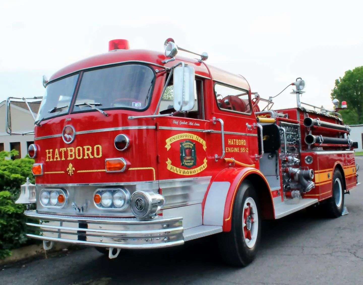Hatboro Fire puzzle online from photo