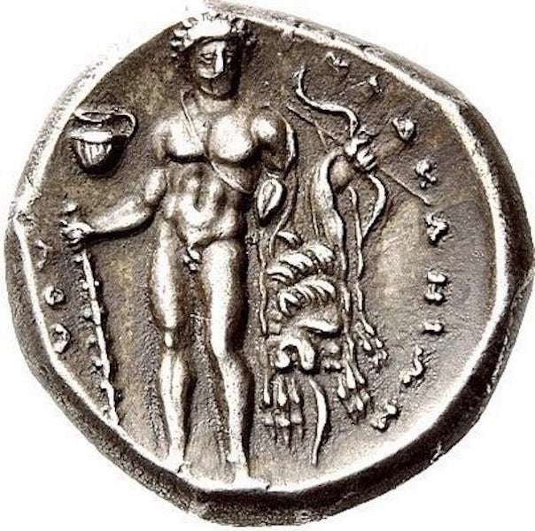Mynt: Herkules och lejonet från Nemean Pussel online