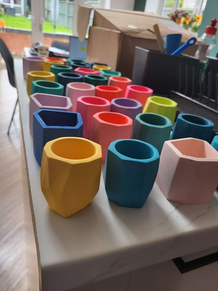Test mug puzzle online from photo
