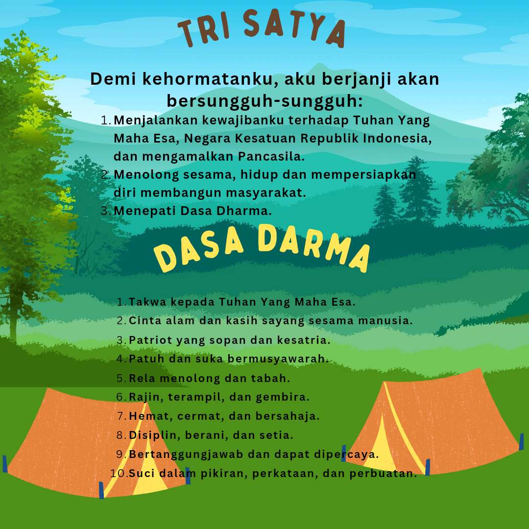 Tri Satya Dasa Darma puzzle online from photo