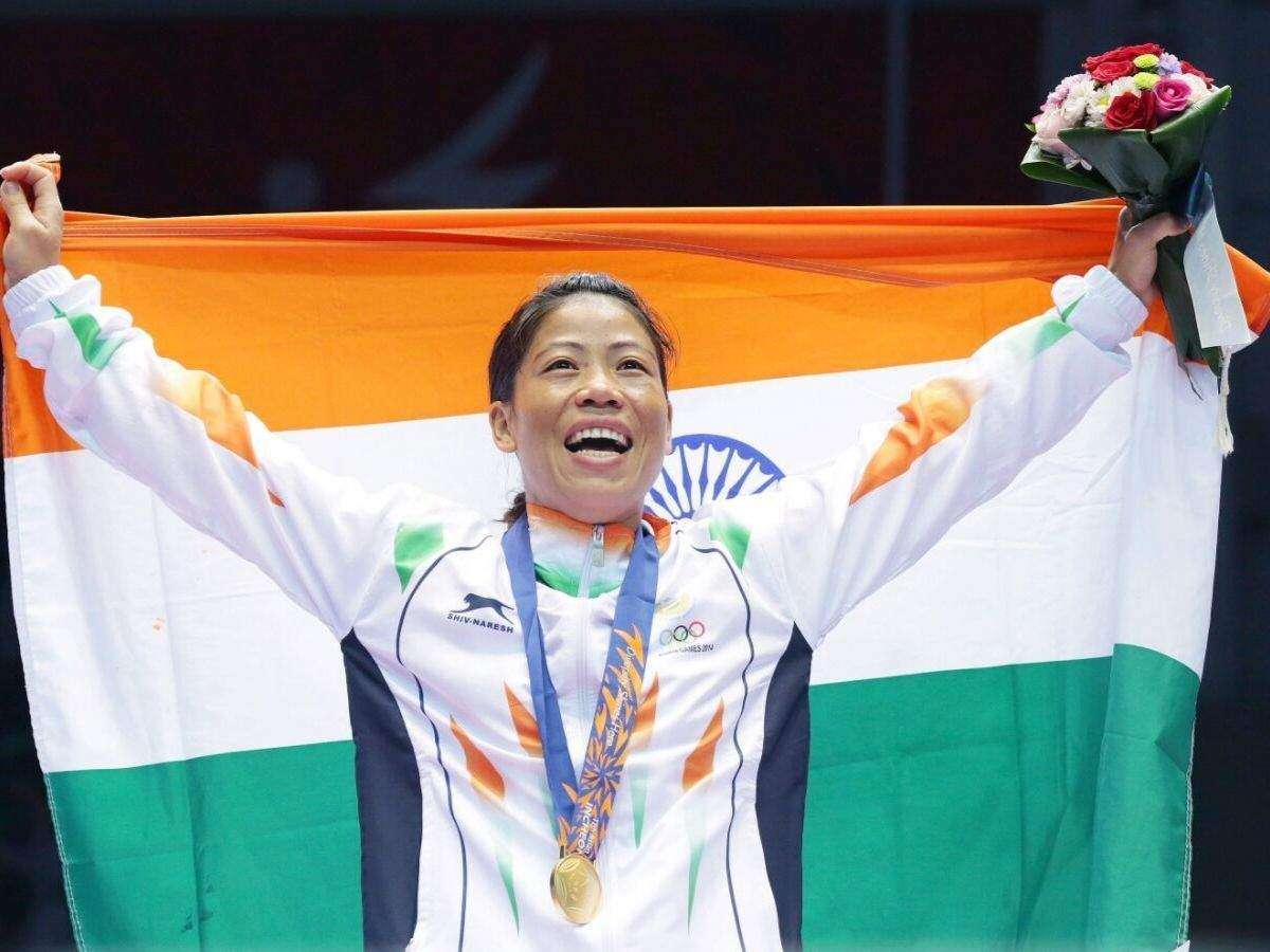 Mary Kom puzzle online from photo