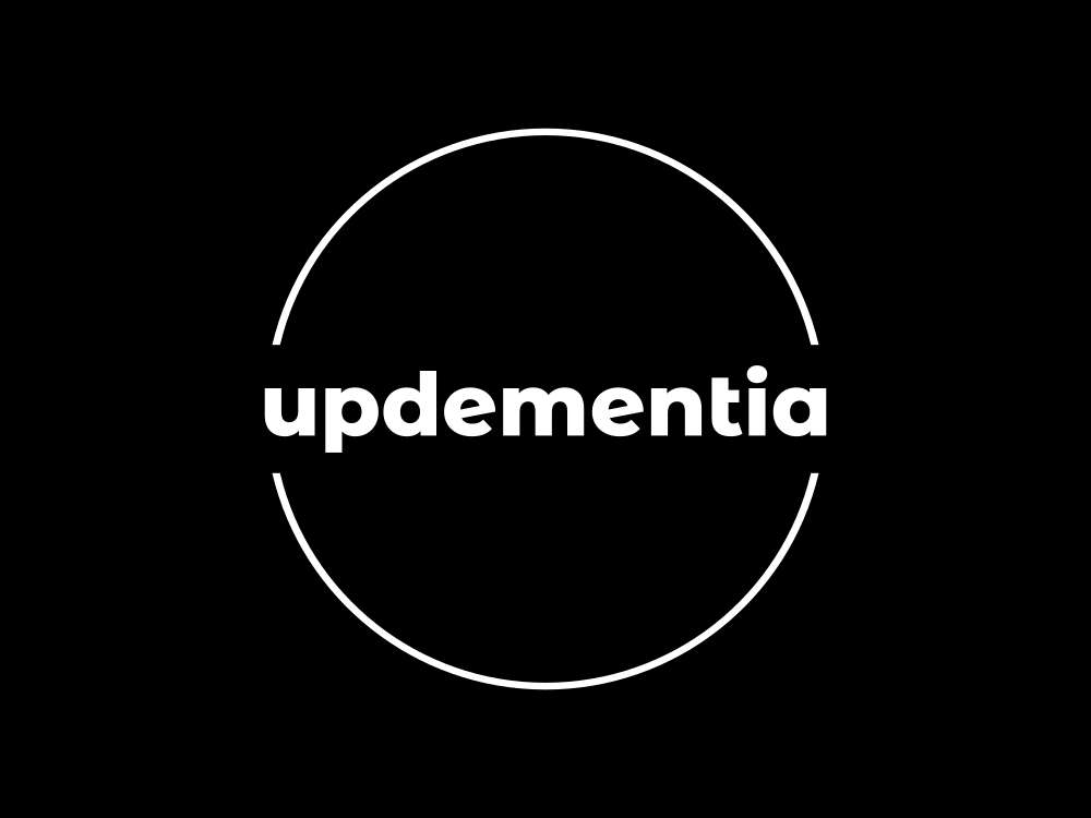 Головоломка з логотипом Updementia онлайн пазл