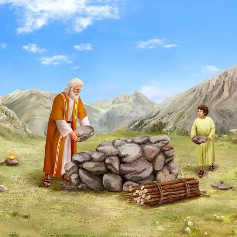 histoire d'Abraham puzzle en ligne