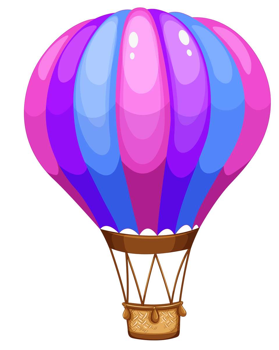 Luftballong pussel online från foto