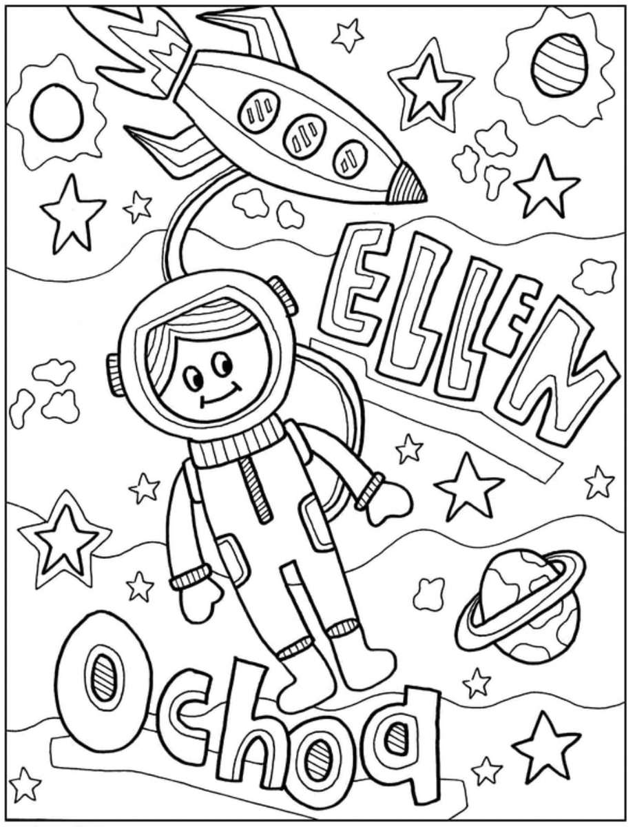 Astronaut Ochoa puzzle online
