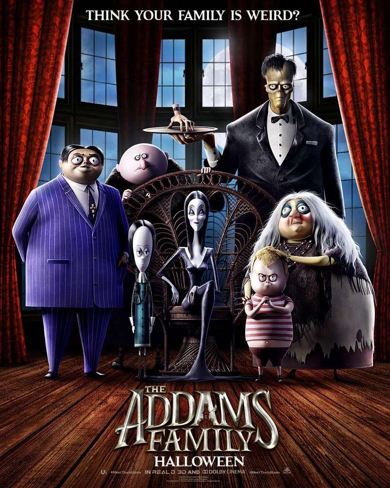 Addams Family online puzzle
