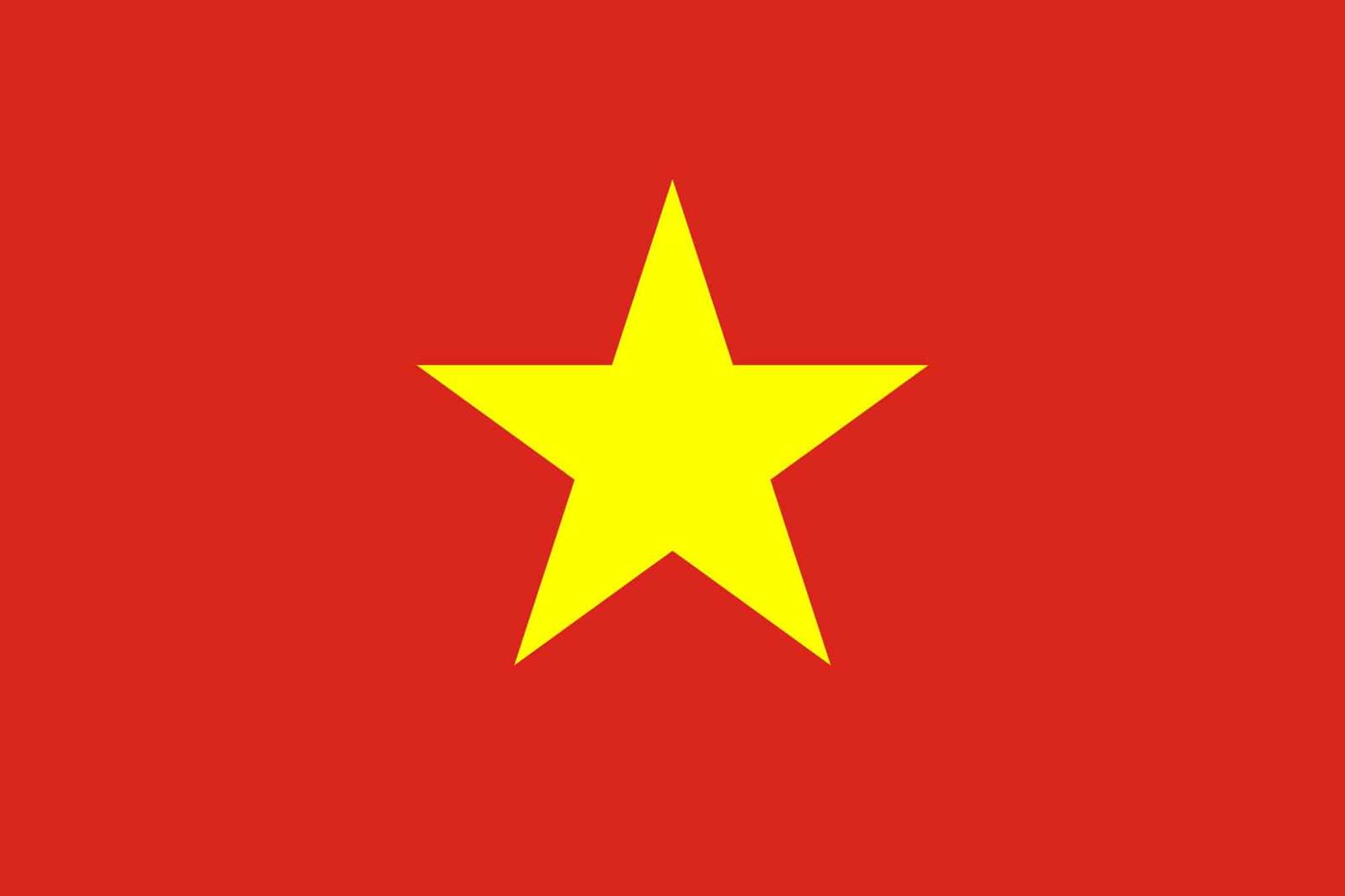 Σημαία του Βιετνάμ online παζλ