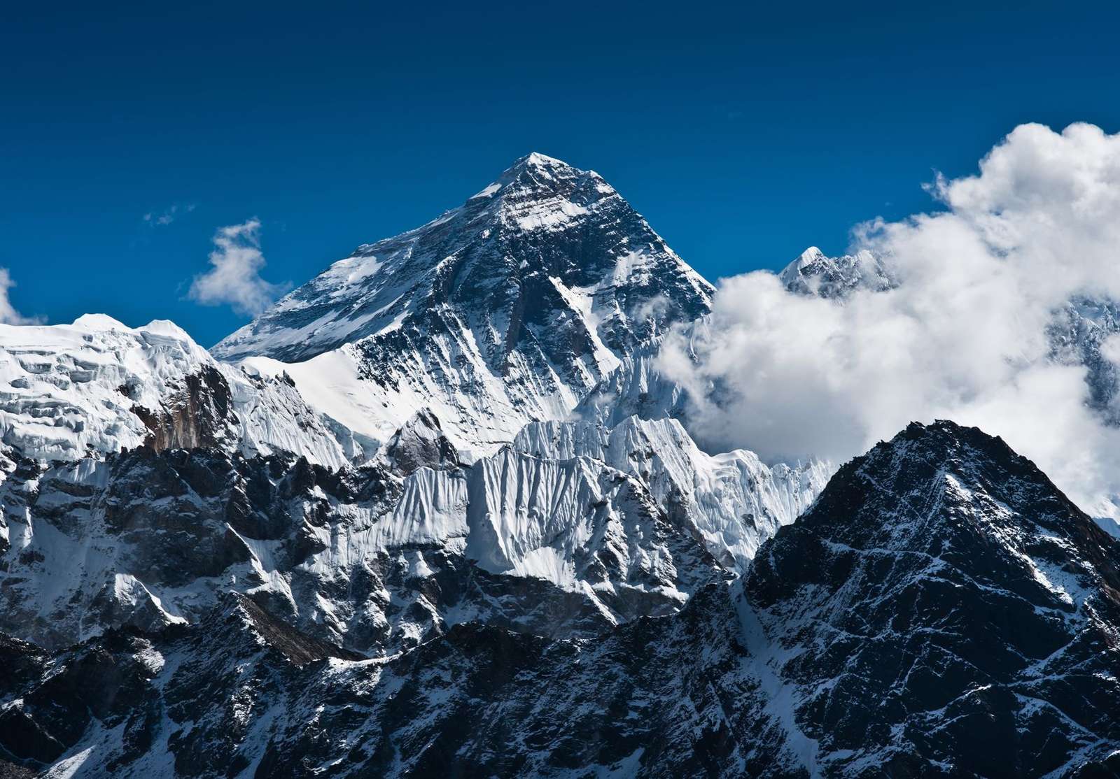 Mount Everest Online-Puzzle vom Foto