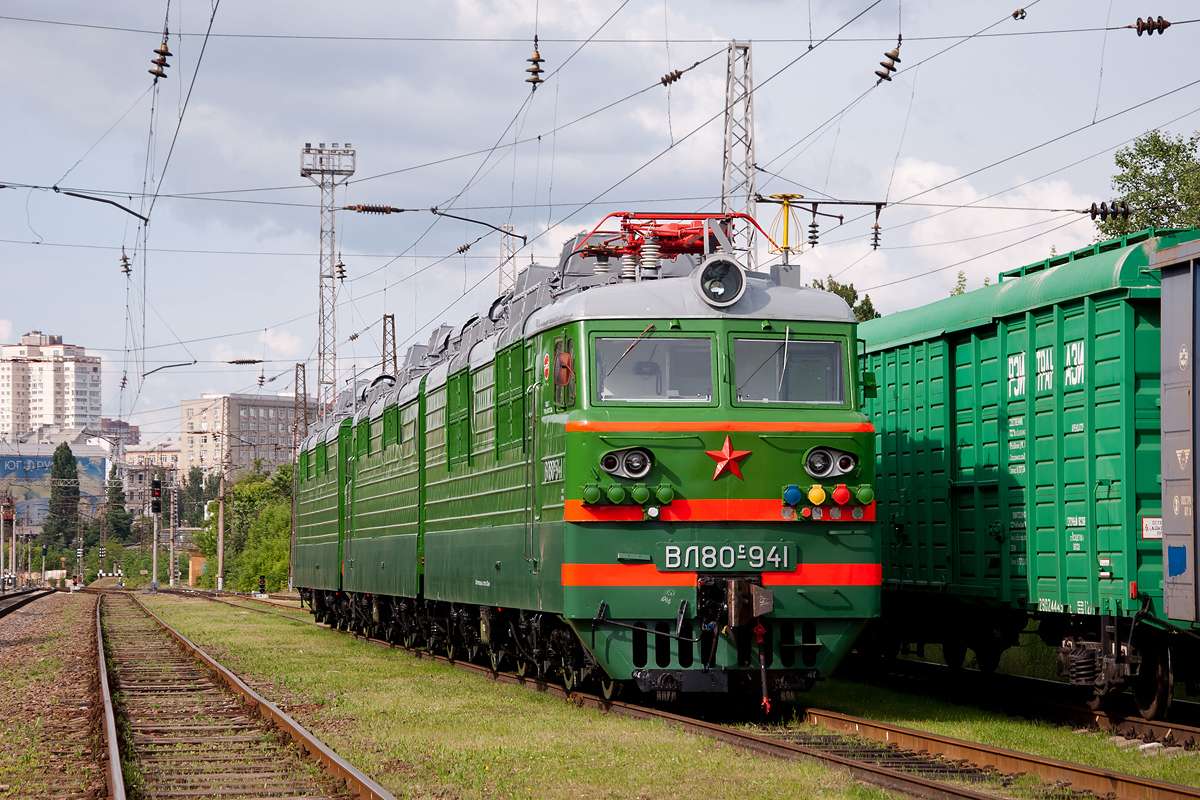 locomotora eléctrica vl 80s-941 rompecabezas en línea