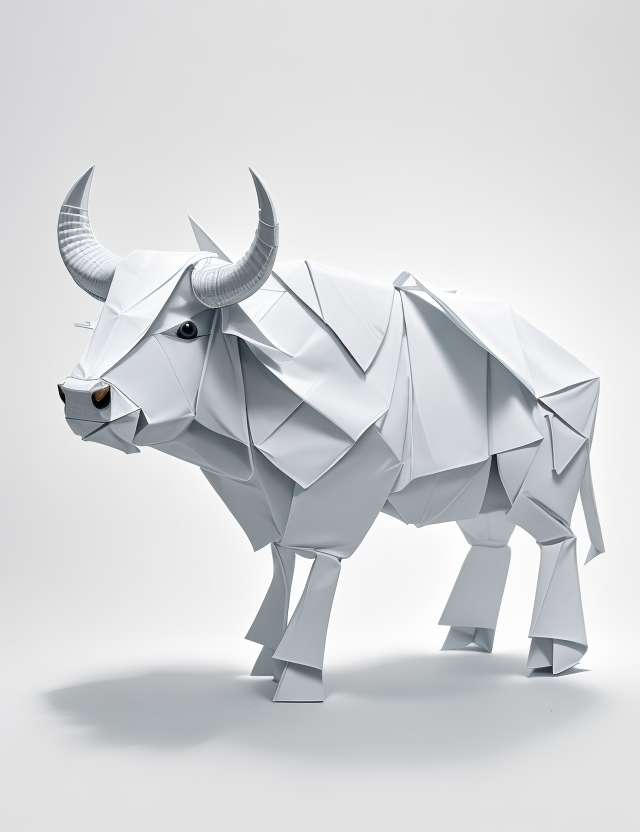 Бумажный буйвол онлайн-пазл