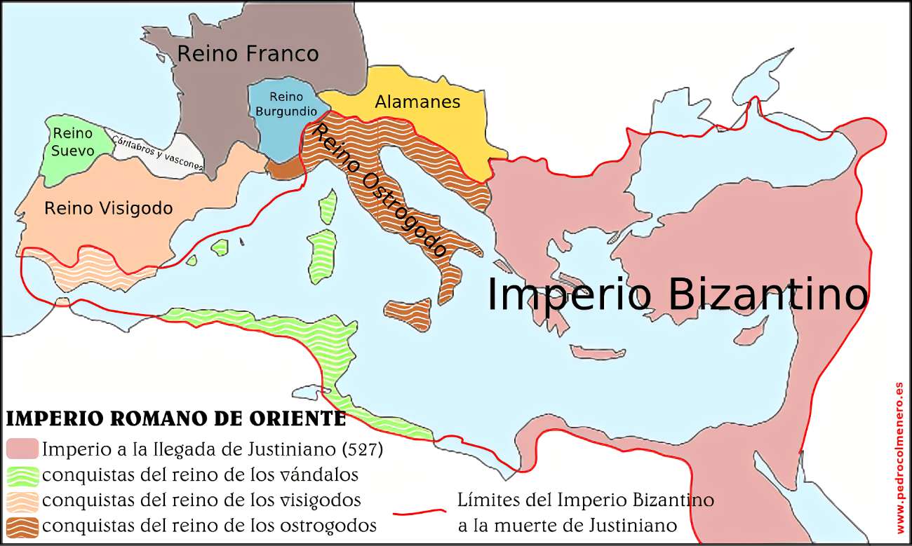 Imperiul Bizantin puzzle online din fotografie