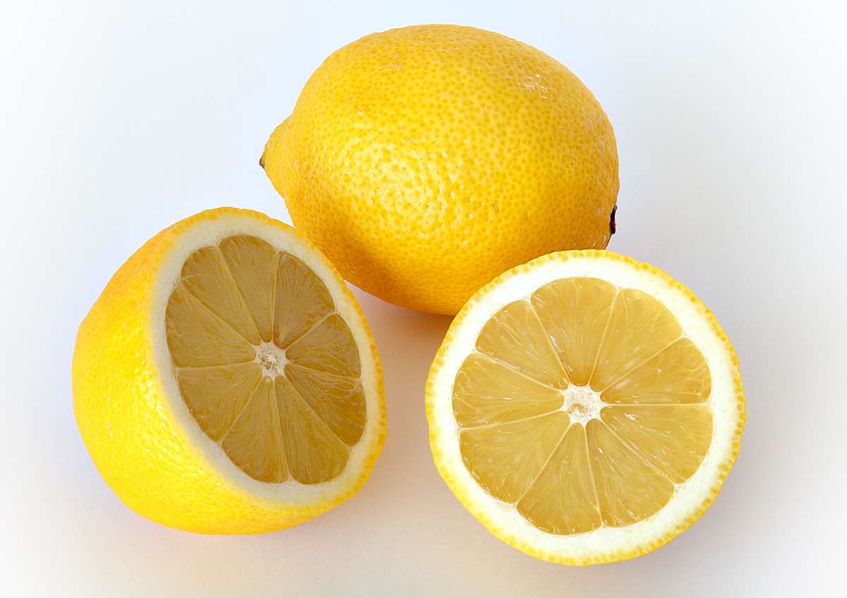 レモンの果実 写真からオンラインパズル