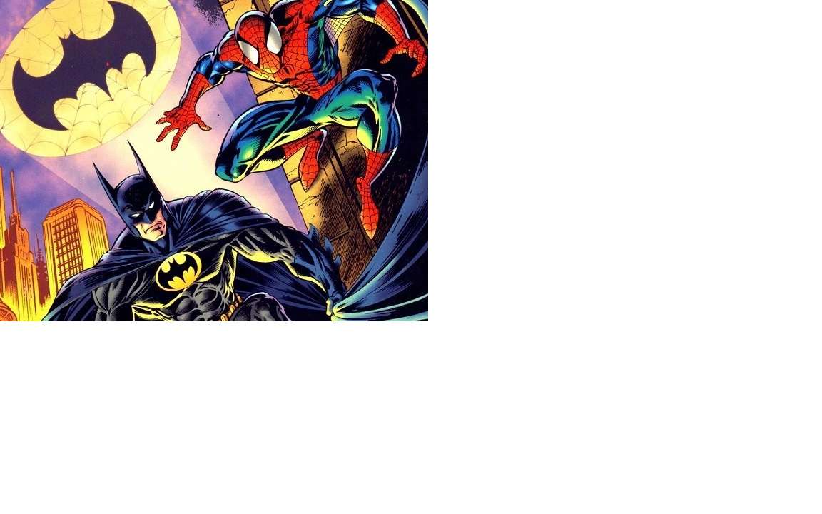 Batman e Homem-Aranha puzzle online a partir de fotografia