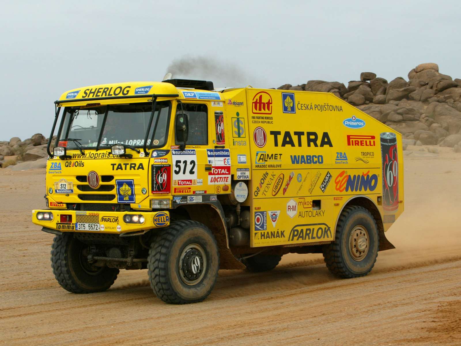 Rallye Dakar Online-Puzzle vom Foto