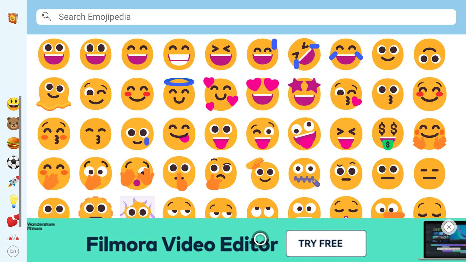 flytande emoji Pussel online