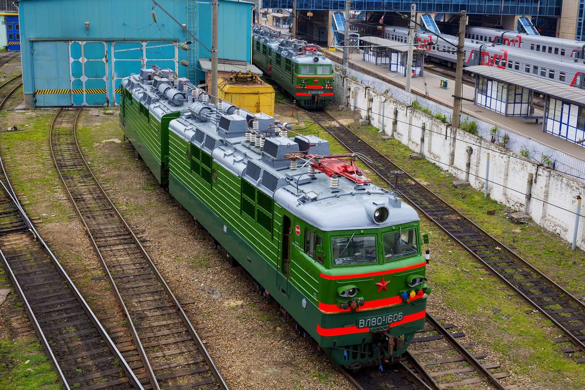 Locomotiva elettrica VL 80 puzzle online da foto