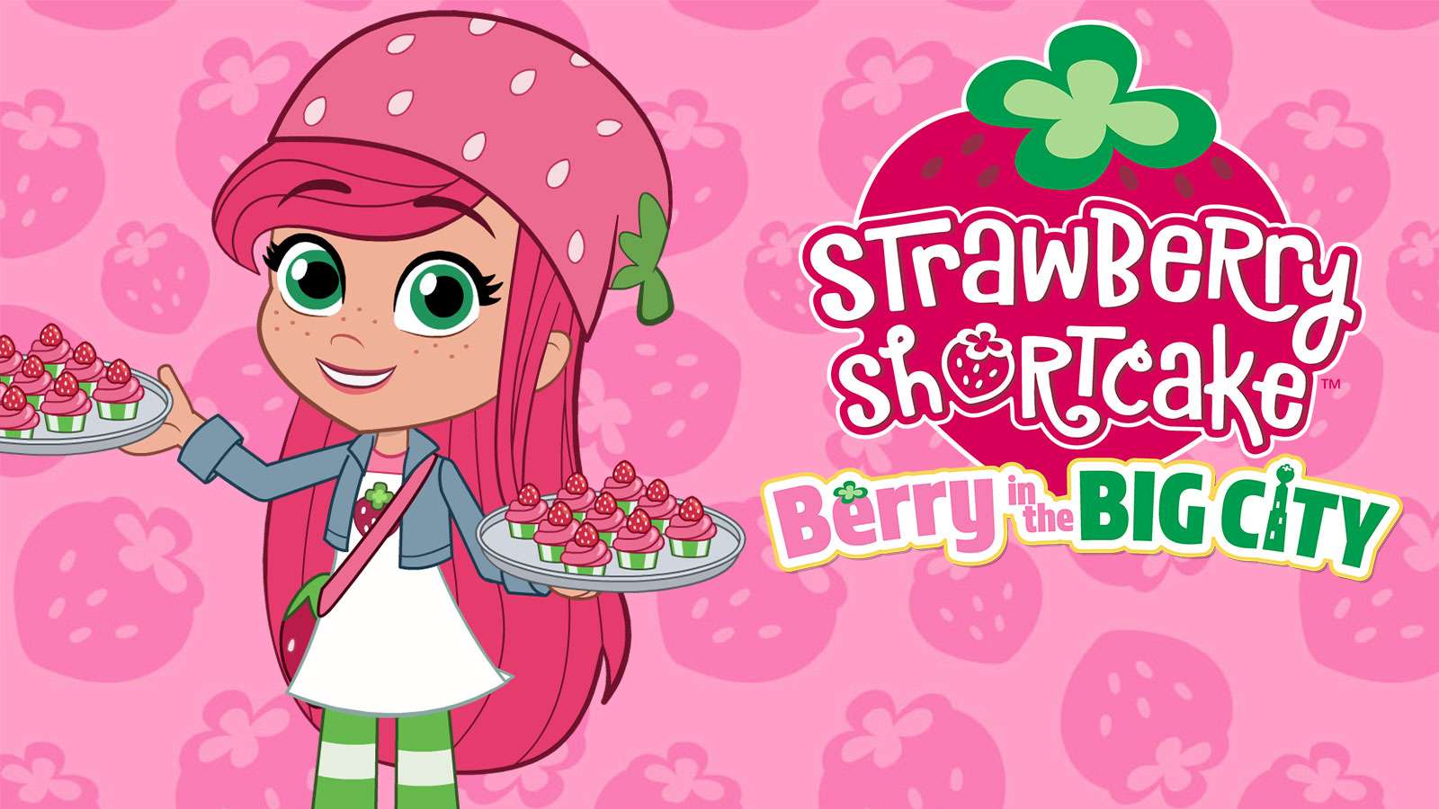 Φράουλα Shortcake Berry στη μεγάλη πόλη παζλ online από φωτογραφία