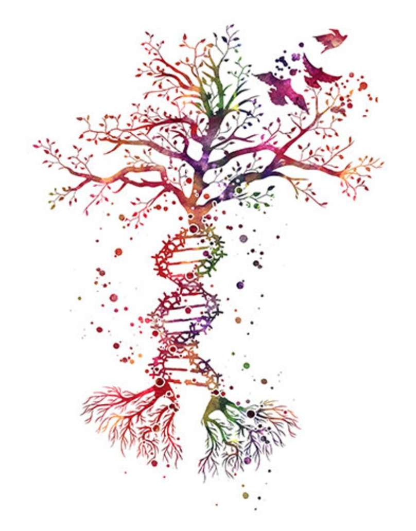 trädets DNA Pussel online
