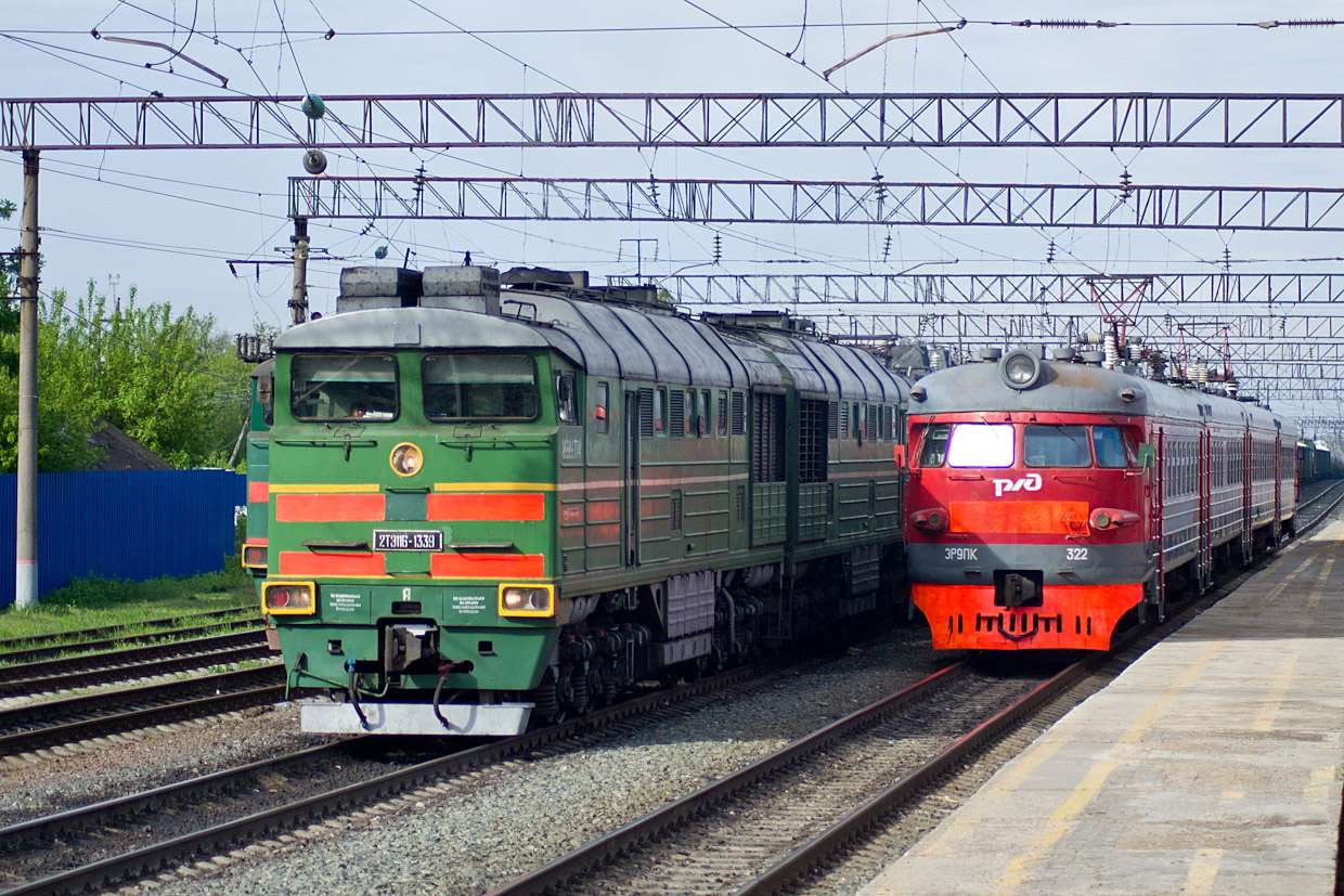 Ρωσικοί σιδηρόδρομοι online παζλ