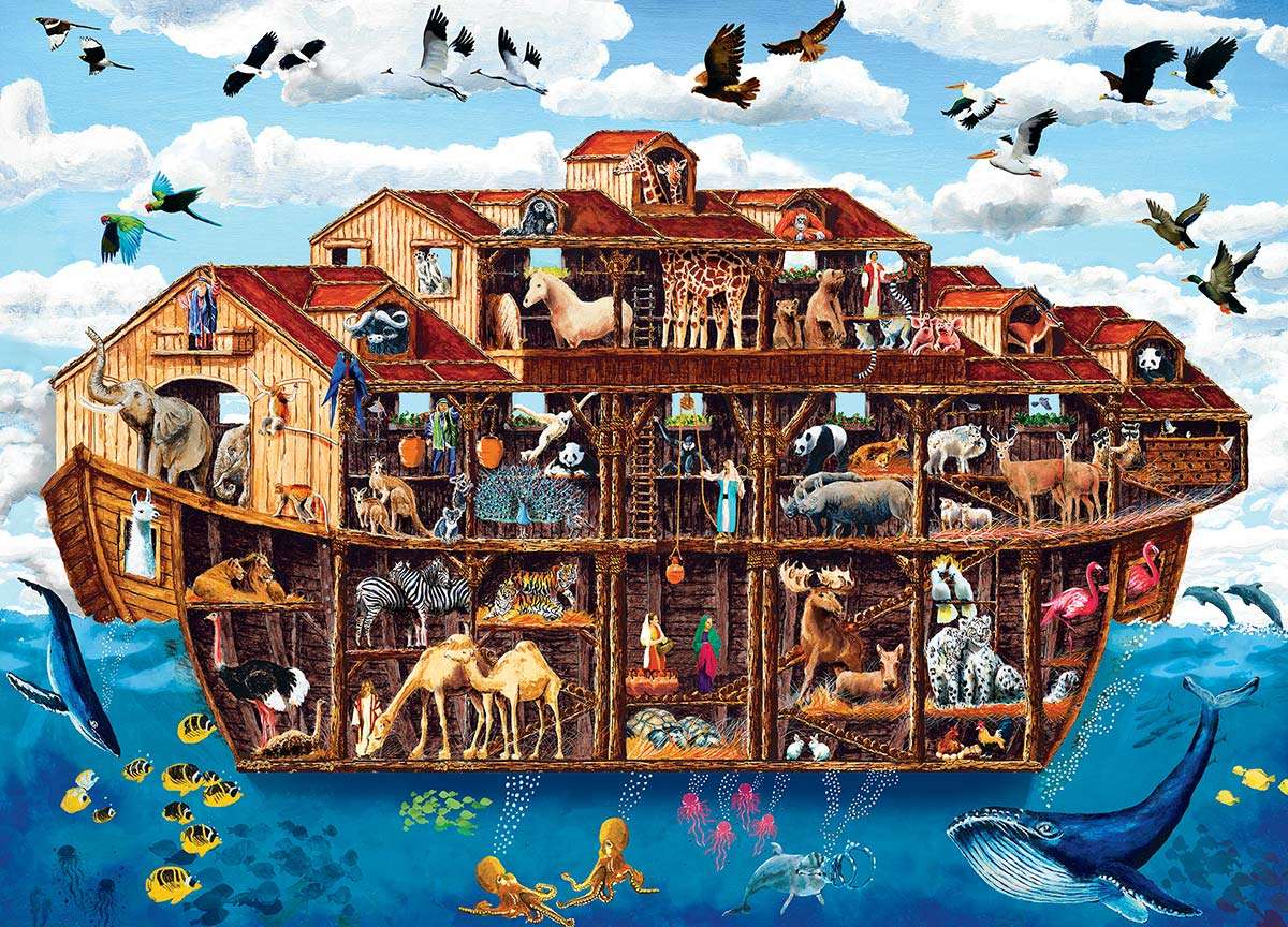 de ark van Noah online puzzel