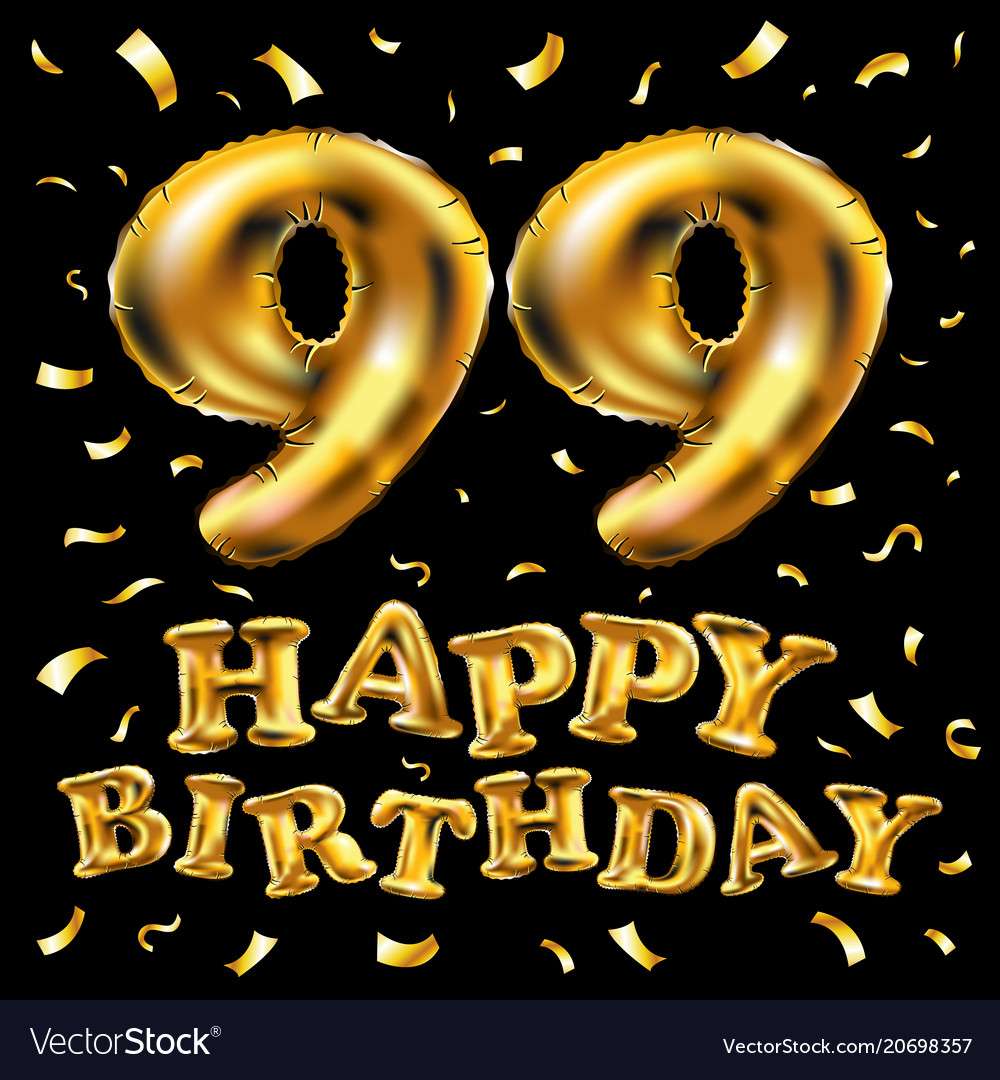 99-ти рожден ден онлайн пъзел