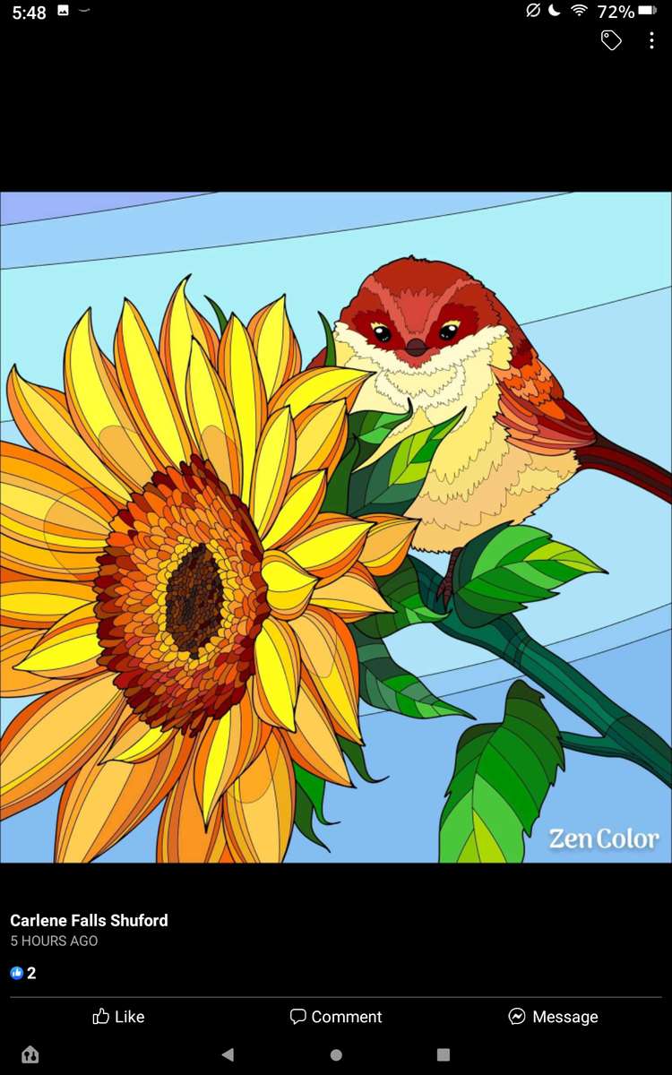 Sonnenblume Online-Puzzle vom Foto