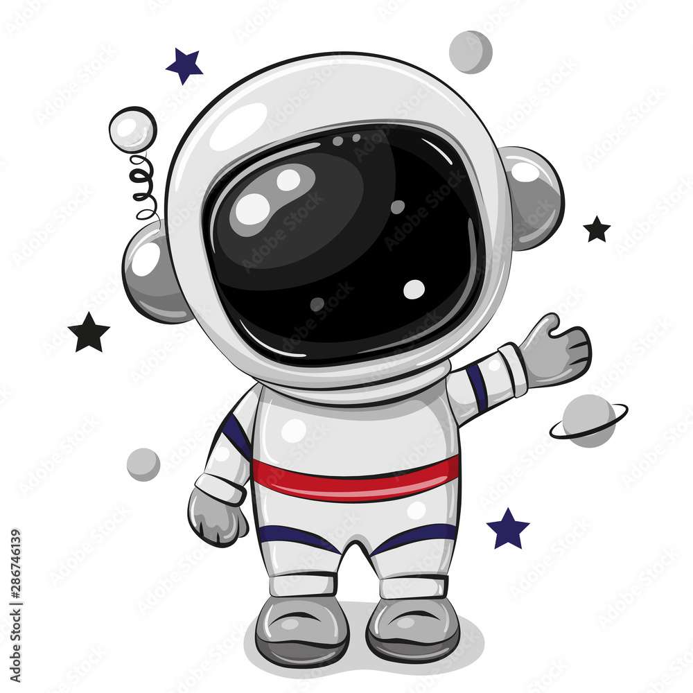 Astronautenpuzzel puzzel online van foto