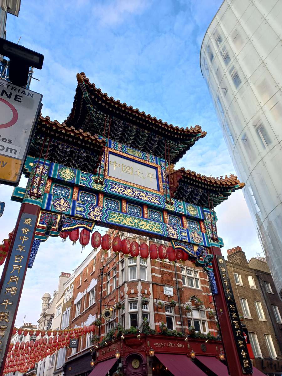 Londen Chinatown online puzzel