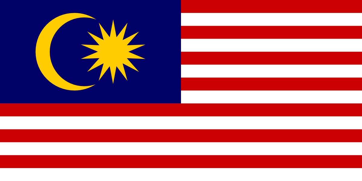 Malaysias flagga pussel Pussel online