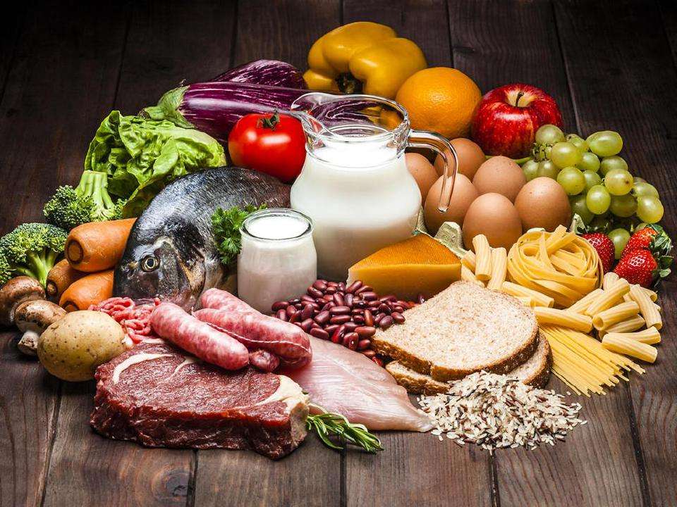 Hälsosam mat pussel online från foto