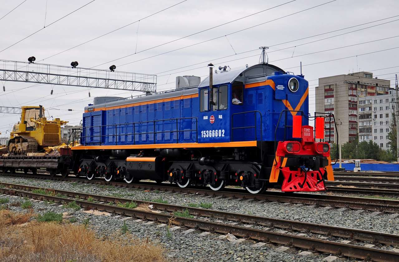 Locomotive diesel TEM2 puzzle en ligne