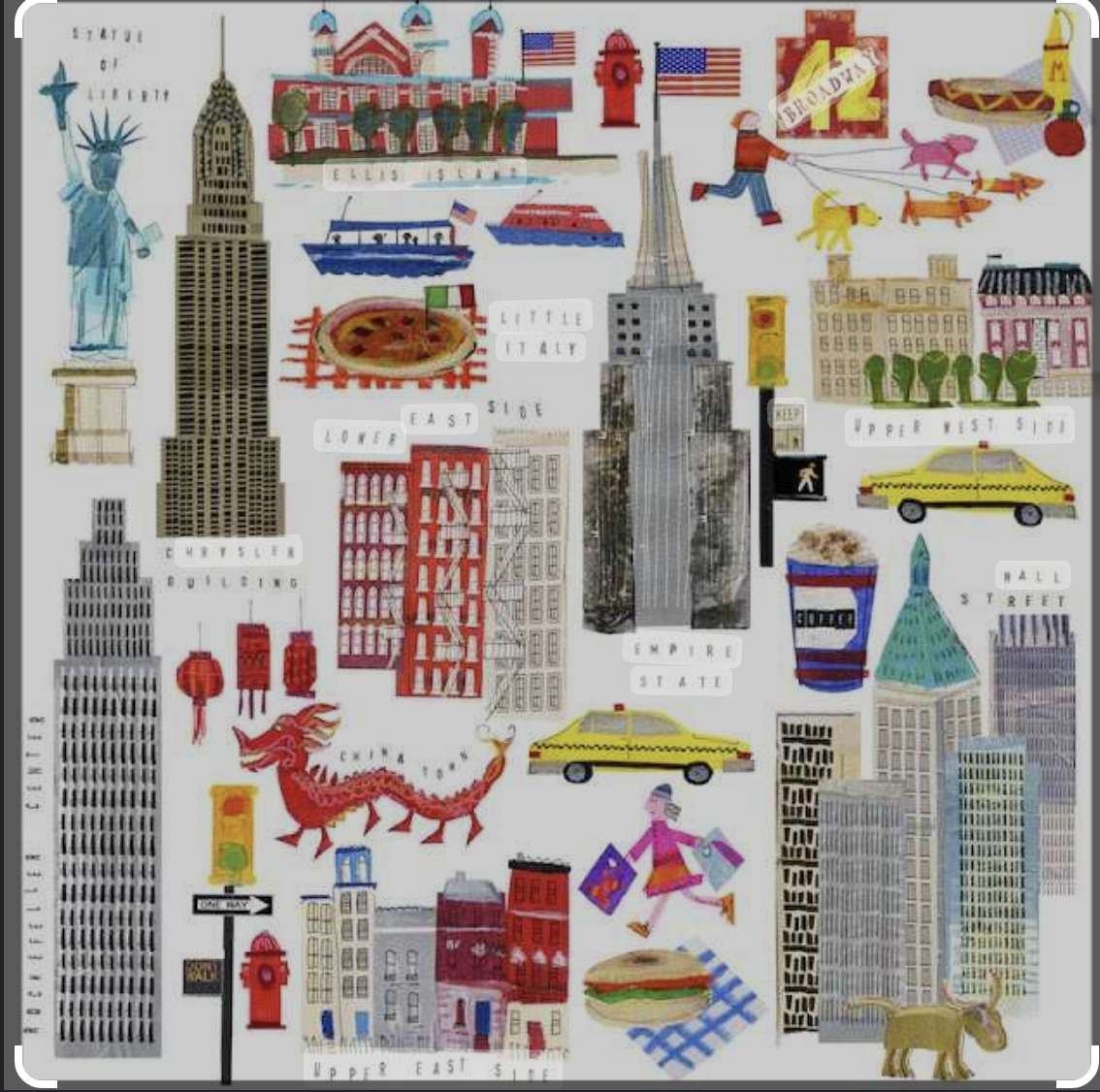 NEW YORK-STAD online puzzel