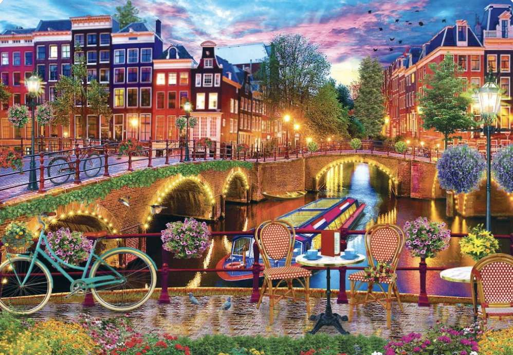 Amsterdam puzzle online from photo