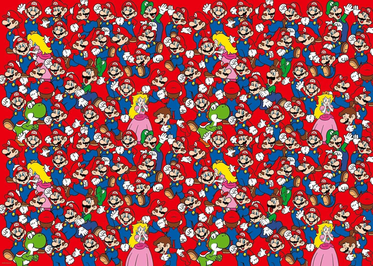 Super Mario puzzle online da foto