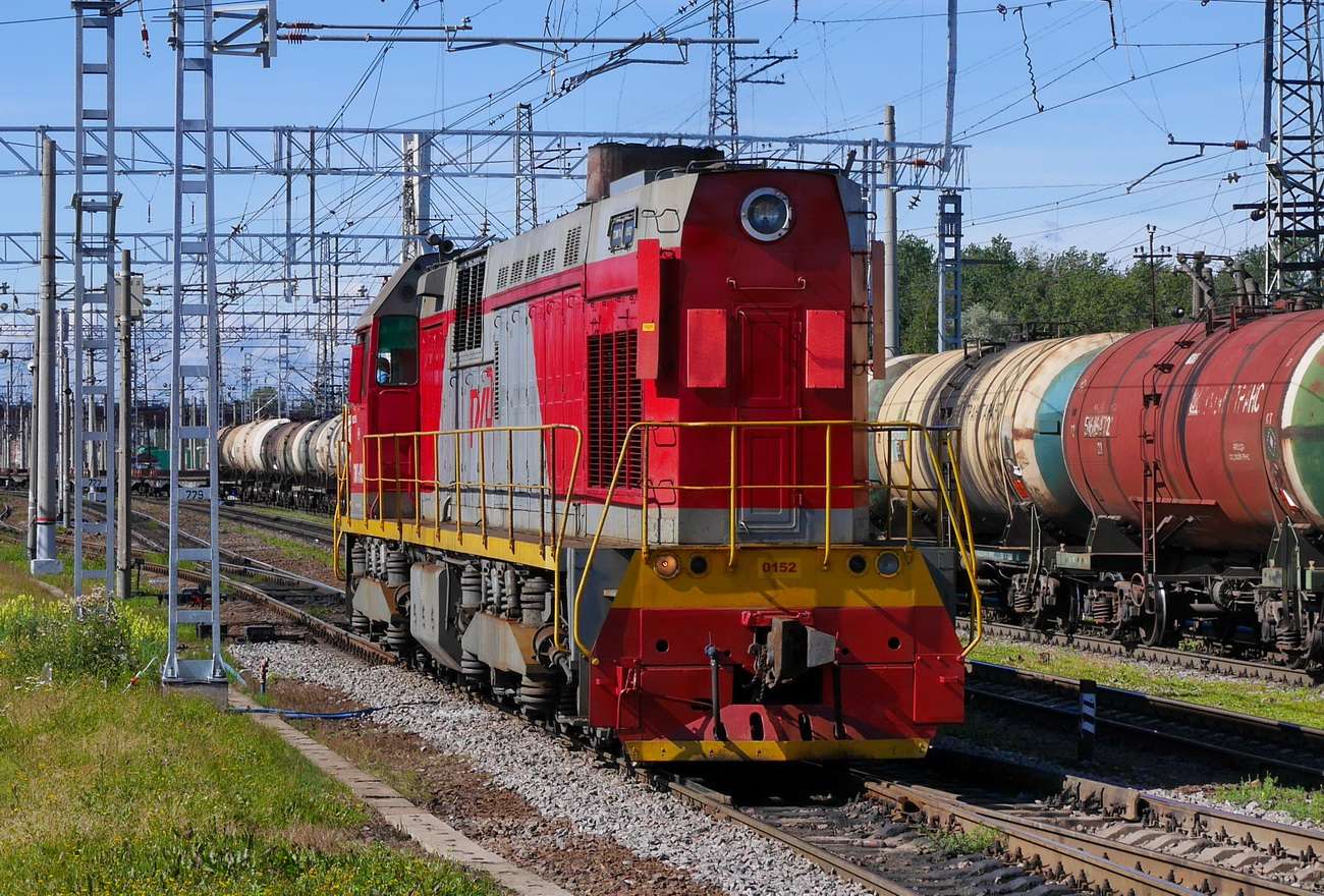 Diesellokomotive TEM18DM Online-Puzzle vom Foto