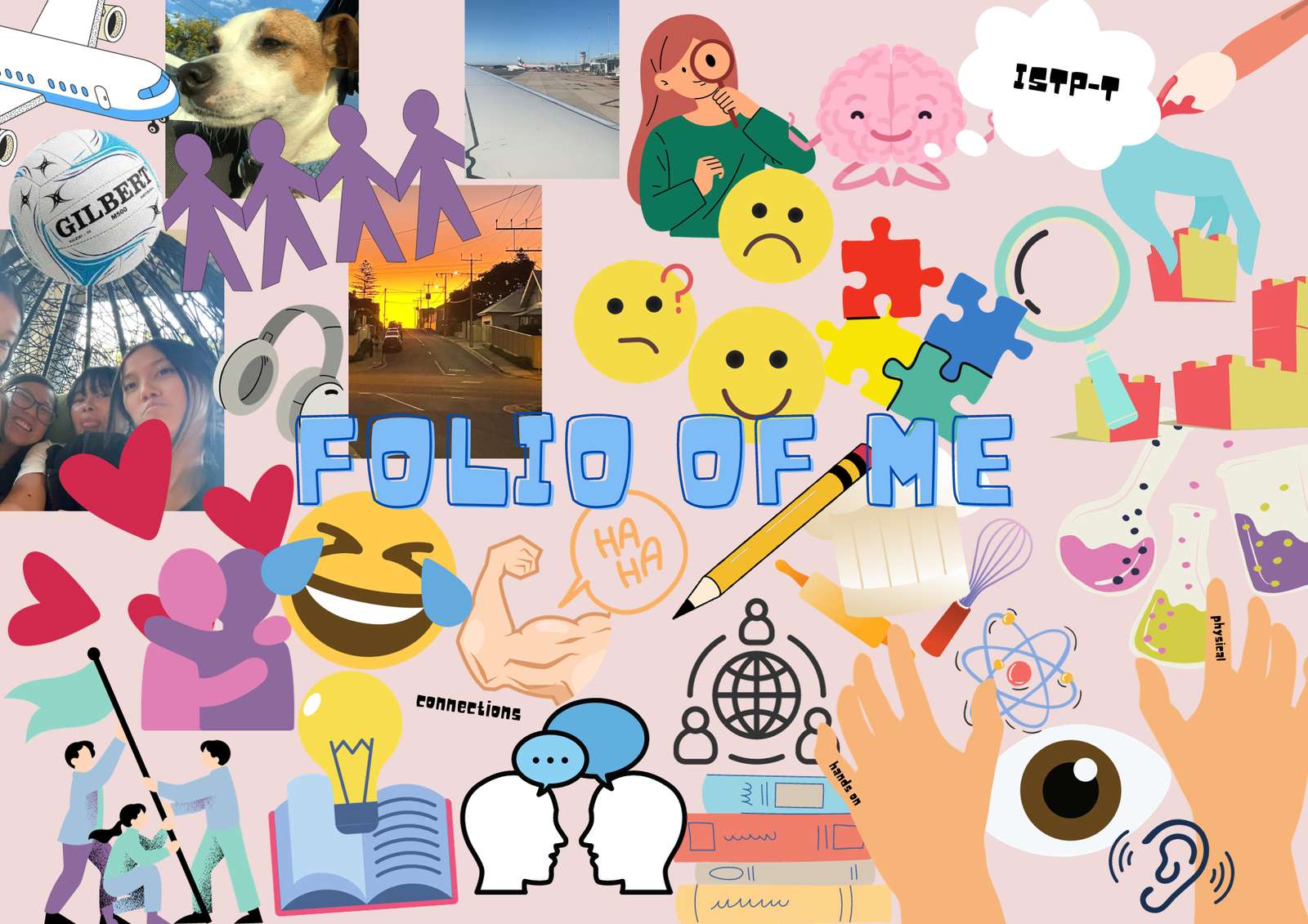 Folio of Me puzzle online from photo