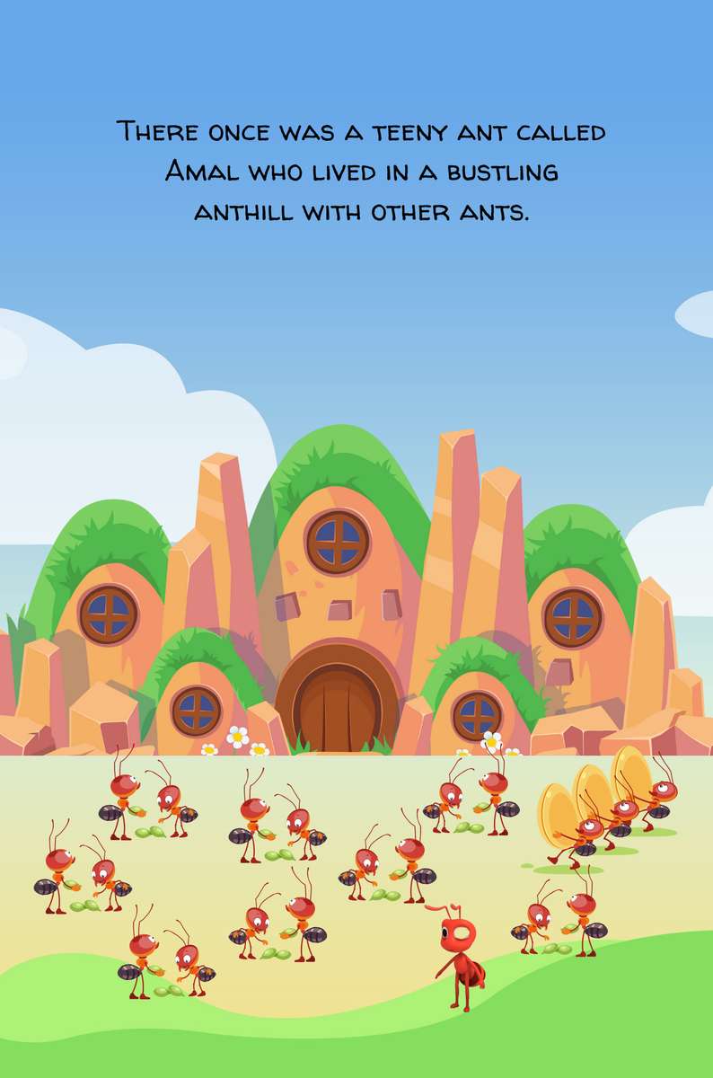 Amal The Wise Ant online puzzle